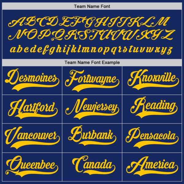 Custom Royal Gold Hockey Jersey