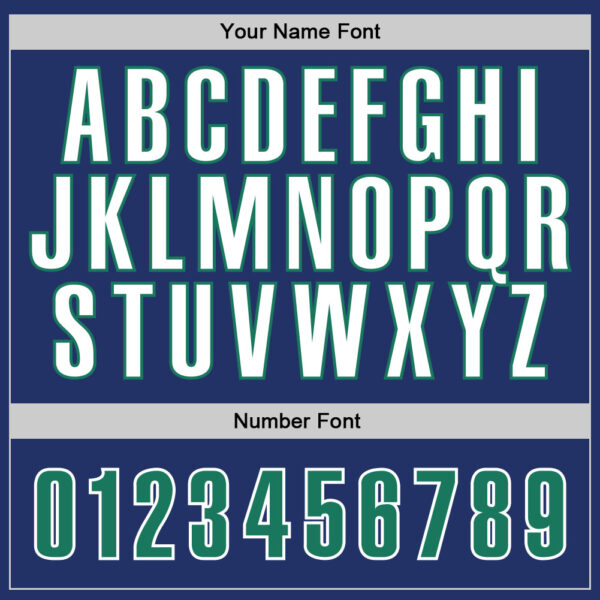 Custom Stitched Royal Kelly Green-White Sports Pullover Sweatshirt Hoodie