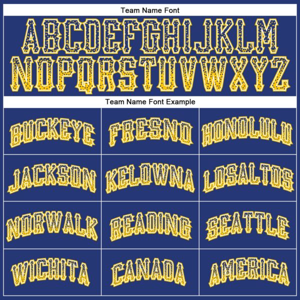 Custom Royal Gold-White Authentic Drift Fashion Baseball Jersey