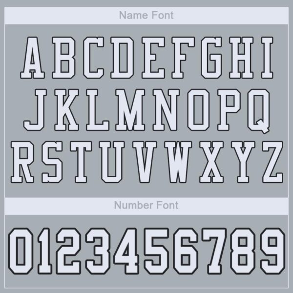 Custom Silver White-Black Mesh Authentic Football Jersey