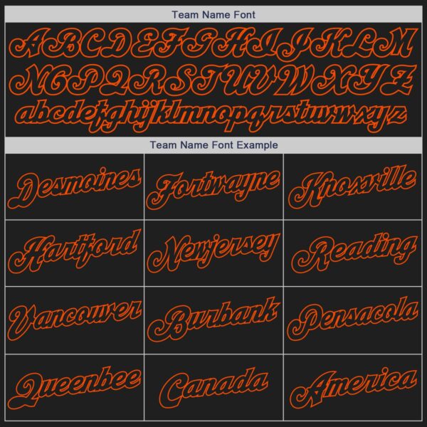 Custom White-Black Orange Authentic Split Fashion Baseball Jersey