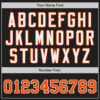Custom Black Orange-Gray Authentic Split Fashion Baseball Jersey
