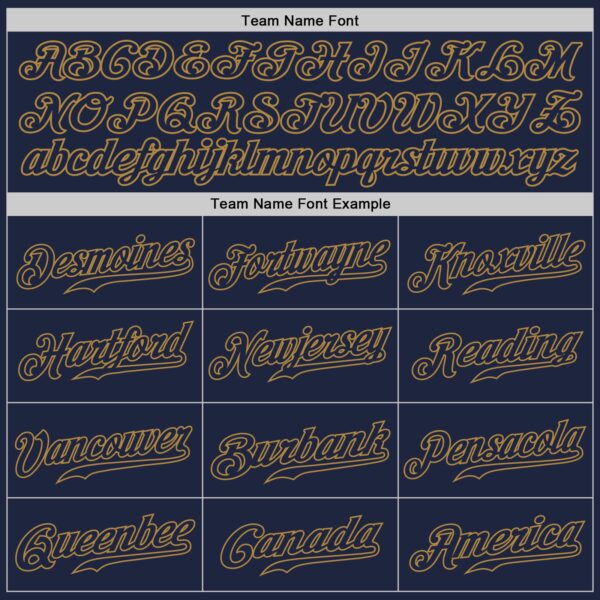 Custom White Navy-Old Gold Authentic Split Fashion Baseball Jersey