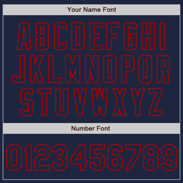 Custom White Navy-Red Authentic Split Fashion Baseball Jersey