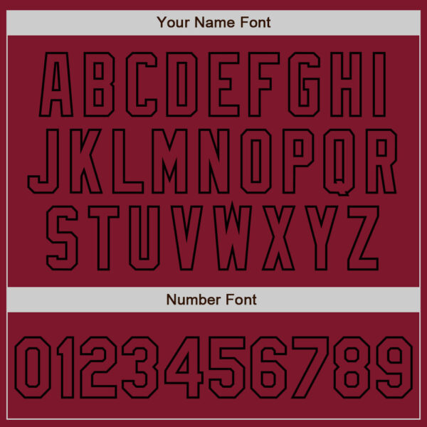 Custom White Crimson-Black Authentic Split Fashion Baseball Jersey