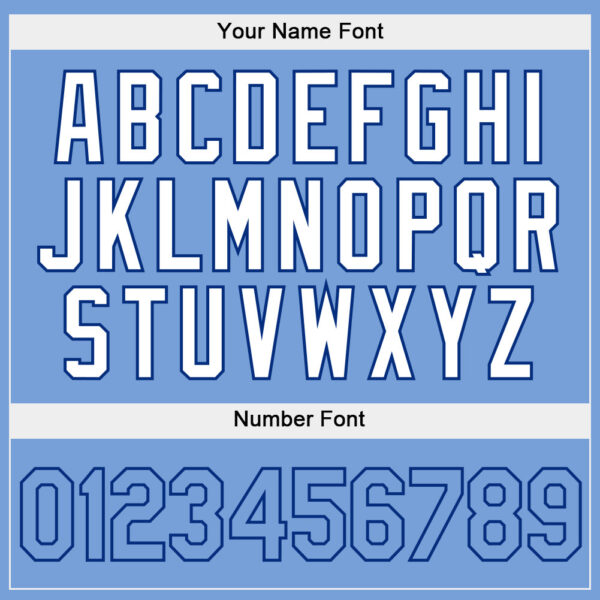 Custom Stitched White Light Blue-Royal Split Fashion Sports Pullover Sweatshirt Hoodie