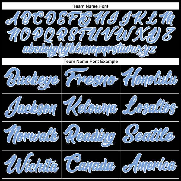 Custom Black Light Blue-Pink Authentic Split Fashion Baseball Jersey