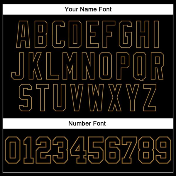 Custom White Black-Old Gold Authentic Split Fashion Baseball Jersey