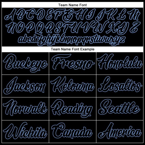 Custom White Black-Light Blue Authentic Split Fashion Baseball Jersey