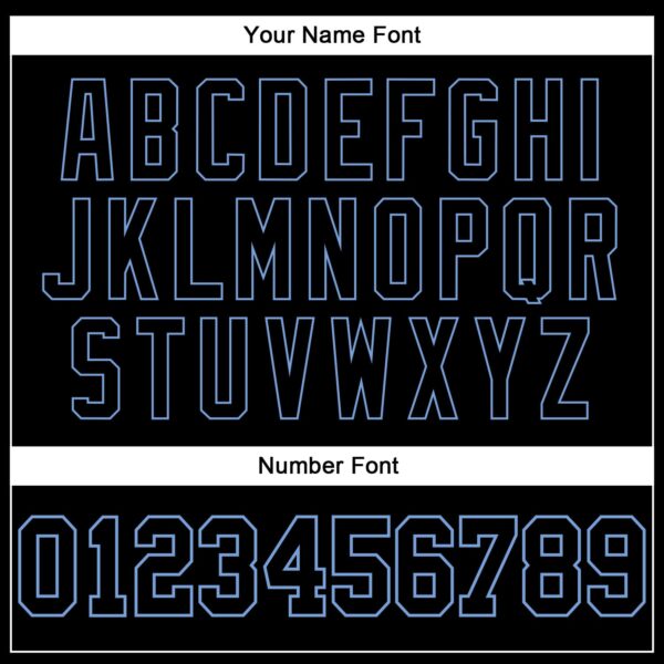 Custom White Black-Light Blue Authentic Split Fashion Baseball Jersey