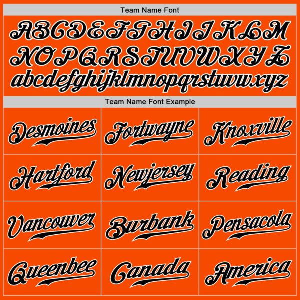 Custom Orange Black-Gray Authentic Split Fashion Baseball Jersey