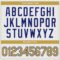 Custom White Old Gold-Royal Authentic Baseball Jersey