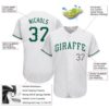 Custom White Kelly Green-Gray Authentic St. Patrick's Day Baseball Jersey