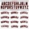 Custom White Black Pinstripe Black-Red Authentic Baseball Jersey