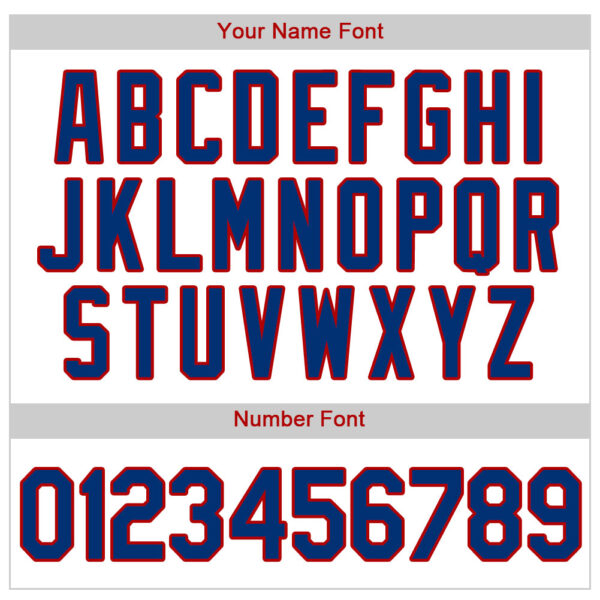 Custom White Royal Pinstripe Royal-Red Authentic Baseball Jersey