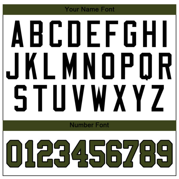 Custom White Black Pinstripe Olive-Black Authentic Memorial Day Baseball Jersey