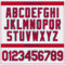 Custom White Red-Navy Authentic Baseball Jersey