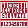 Custom White Red-Navy Authentic Baseball Jersey