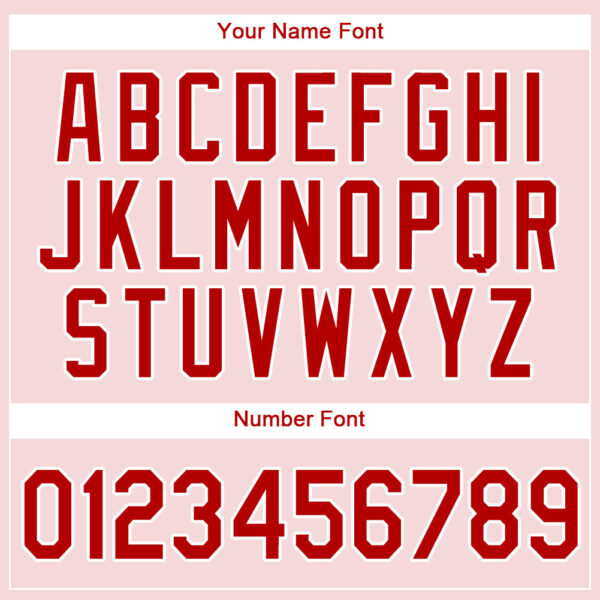 Custom White Red Pinstripe Red-White Authentic Baseball Jersey