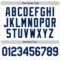 Custom White Navy-Powder Blue Authentic Baseball Jersey