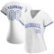 Custom White White-Royal Authentic Baseball Jersey