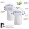 Custom White White-Royal Authentic Baseball Jersey