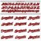 Custom White Red-Black Authentic Baseball Jersey