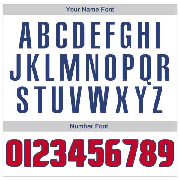 Custom White Red-Royal Authentic Throwback Rib-Knit Baseball Jersey Shirt