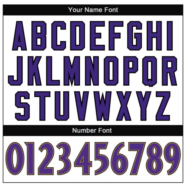 Custom White Purple-Old Gold Mesh Authentic Throwback Football Jersey