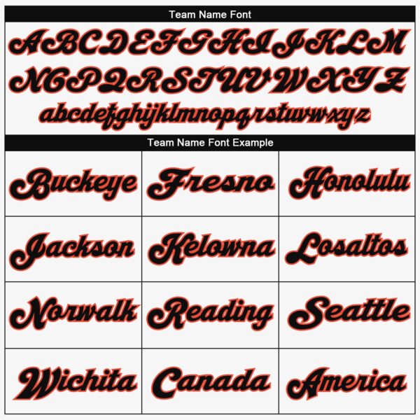 Custom White Black-Orange Mesh Authentic Throwback Football Jersey