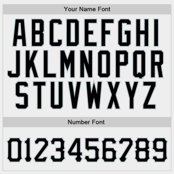 Custom White Black-Silver Authentic Baseball Jersey