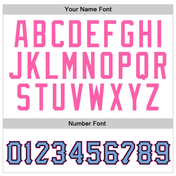 Custom Stitched White Light Blue-Pink Sports Pullover Sweatshirt Hoodie