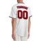 Custom White Red-Navy Authentic Baseball Jersey