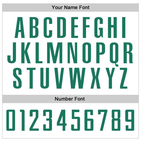 Custom White Kelly Green-Gray Authentic Baseball Jersey