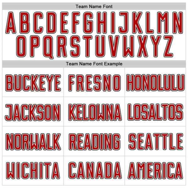 Custom White Red-Black Authentic Baseball Jersey