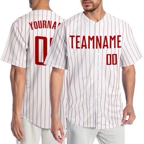 white_0731_0c362175-47c4-49b9-a52a-fda897f46054 Custom White Red Pinstripe Red Authentic Baseball Jersey