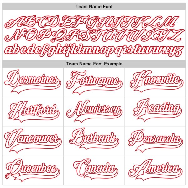 Custom White White-Red Authentic Baseball Jersey