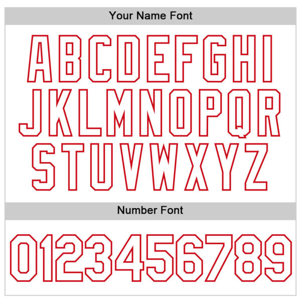 Custom White White-Red Authentic Baseball Jersey