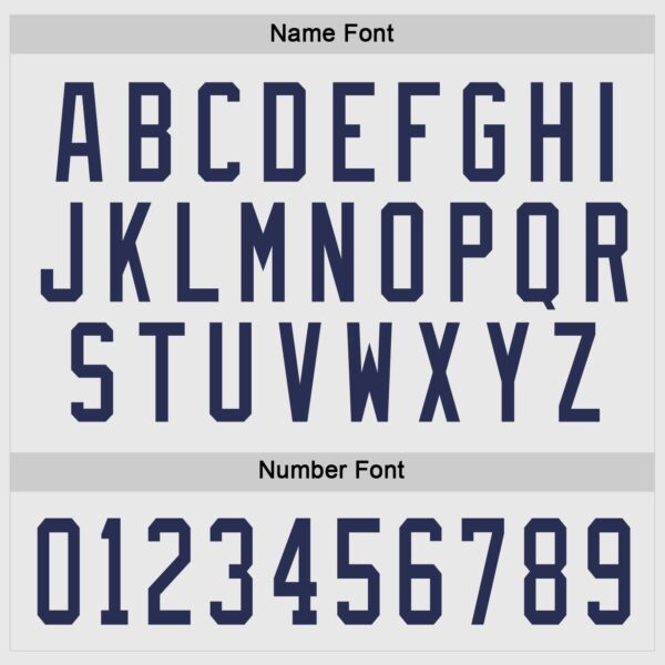 Custom White Navy Hockey Jersey