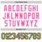 Custom White Neon Green-Pink Authentic Baseball Jersey