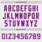 Custom White Purple-Pink Authentic Baseball Jersey