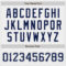 Custom White Navy-Gray Authentic Baseball Jersey