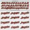 Custom White Red-Kelly Green Authentic Baseball Jersey