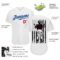 Custom White Royal-Red Authentic Baseball Jersey
