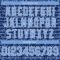 Custom Navy Light Blue-White Authentic City Edition Basketball Jersey