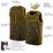 Custom Black Gold Authentic City Edition Basketball Jersey