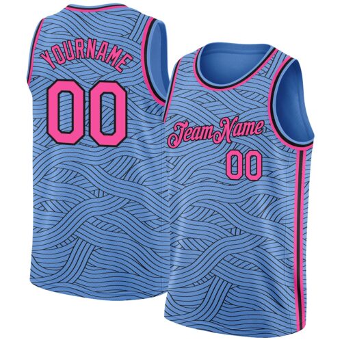 3DPattern1371_e210e23b-b9d8-4c74-bbe6-b7e958f53cbd Custom Light Blue Pink-Black Authentic City Edition Basketball Jersey