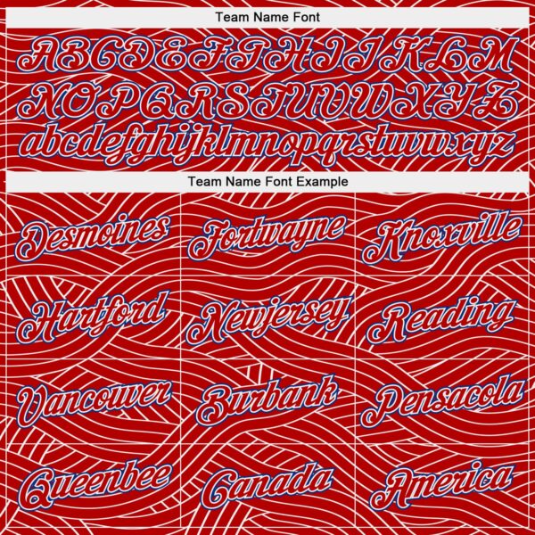 Custom Red Royal-White Authentic City Edition Basketball Jersey