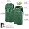 Custom Green White Authentic City Edition Basketball Jersey