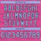 Custom Pink Light Blue-Black Authentic City Edition Basketball Jersey